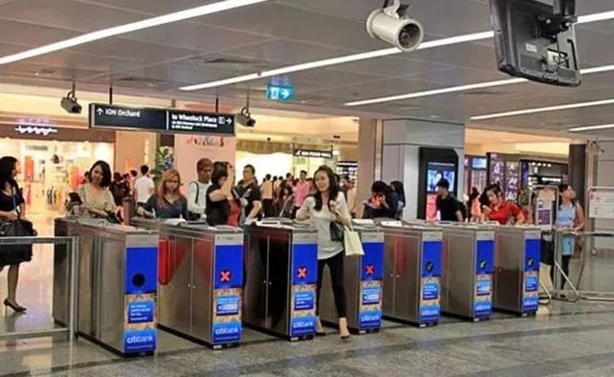 新加坡地铁蓝线将推出无需乘客手动扫描的RFID车资卡