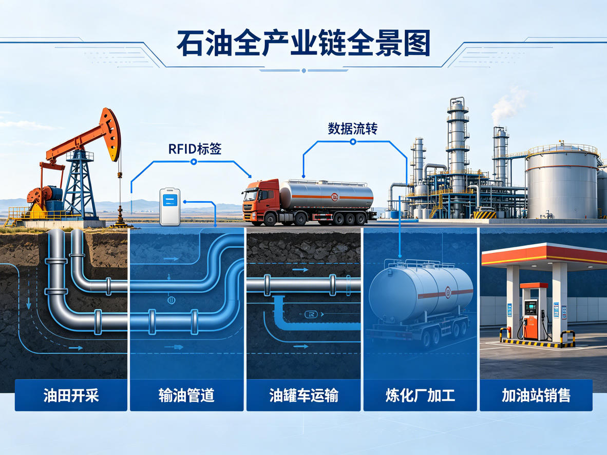 RFID全链路追溯，筑牢石油供应链安全防线